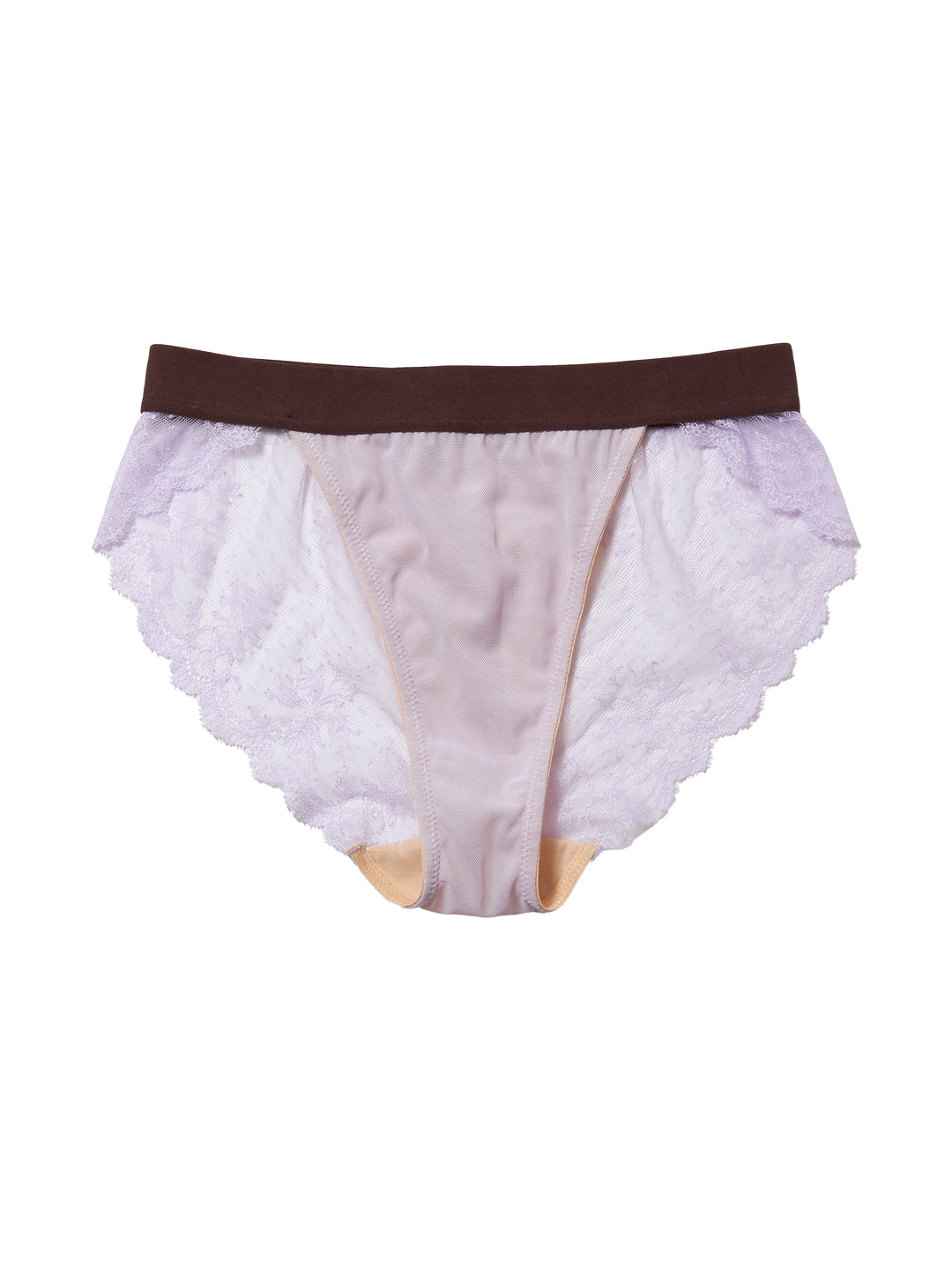 Lace combi shorts