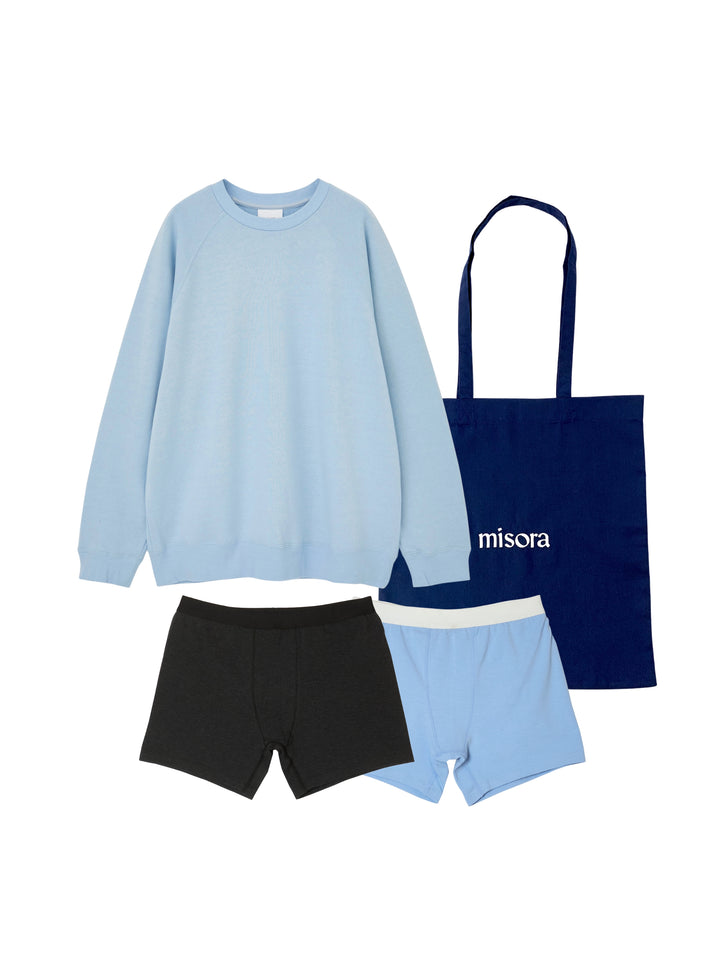 Gift set for HIM - Sweat shirt/Blue