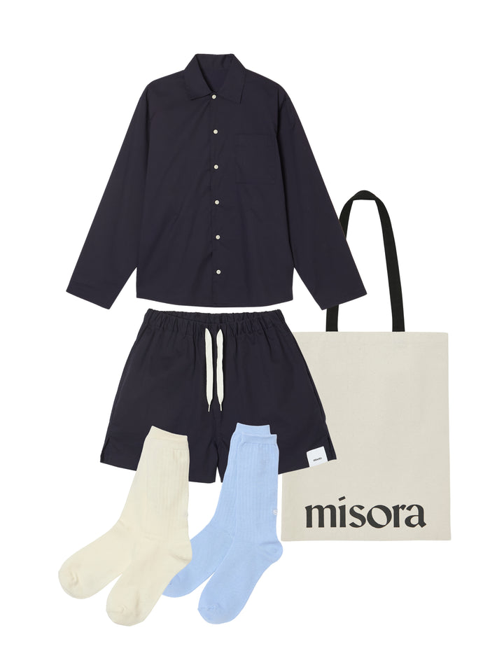 Gift set for HER - Pajamas set/Navy