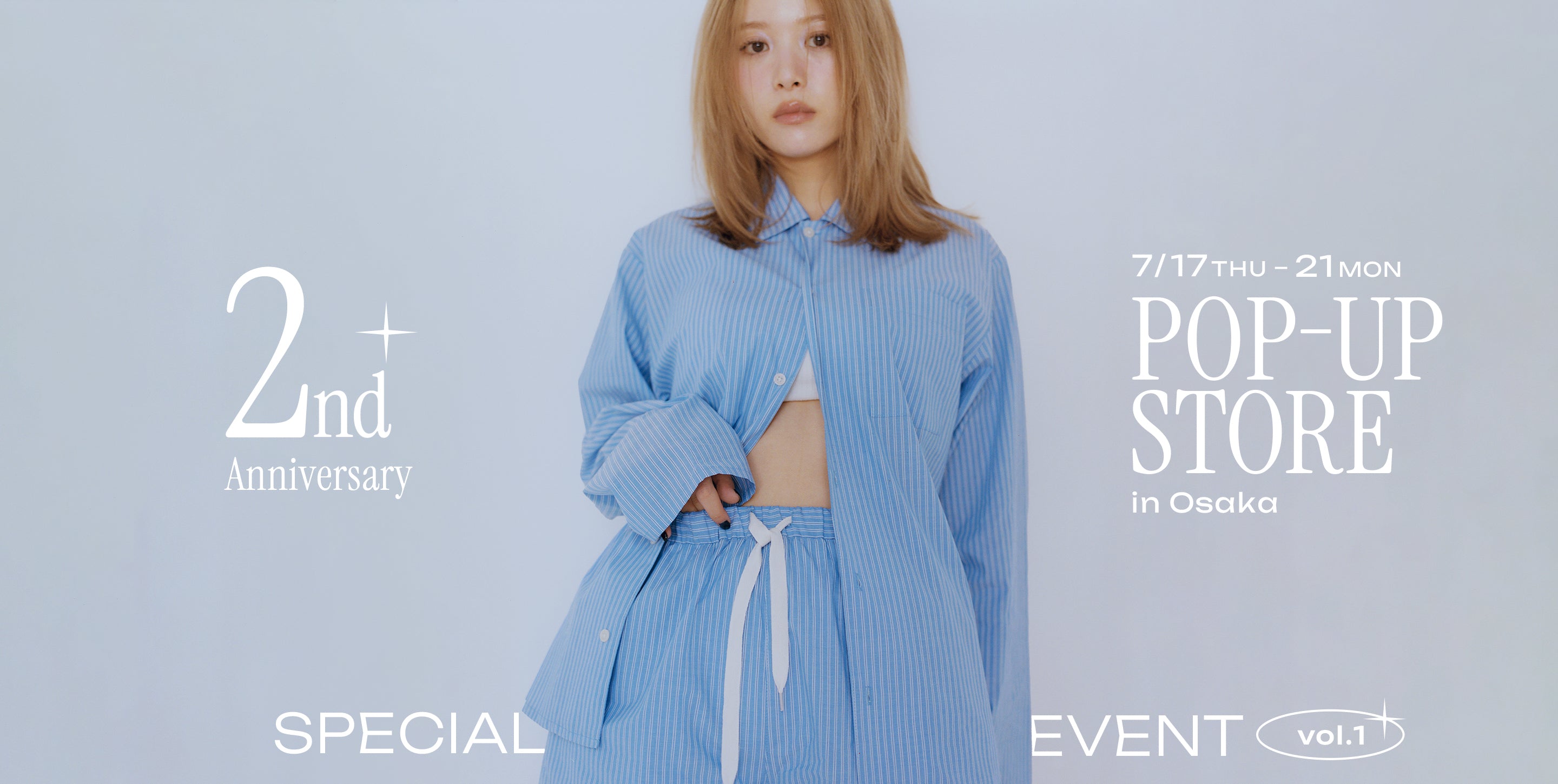 misora 2周年記念POP-UP STORE in 大阪 – misora onlineshop